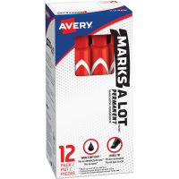 AVE MARKSALOT LARGE RED 12X